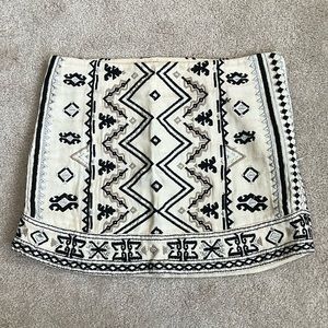 Ecoté Embroidered Skirt